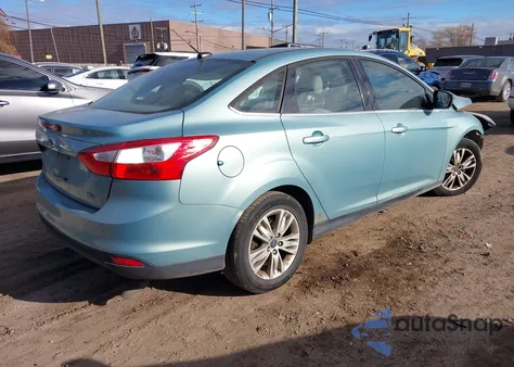2012 Ford Focus Sel from USA, damaged, VIN 1FAHP3H20CL278251